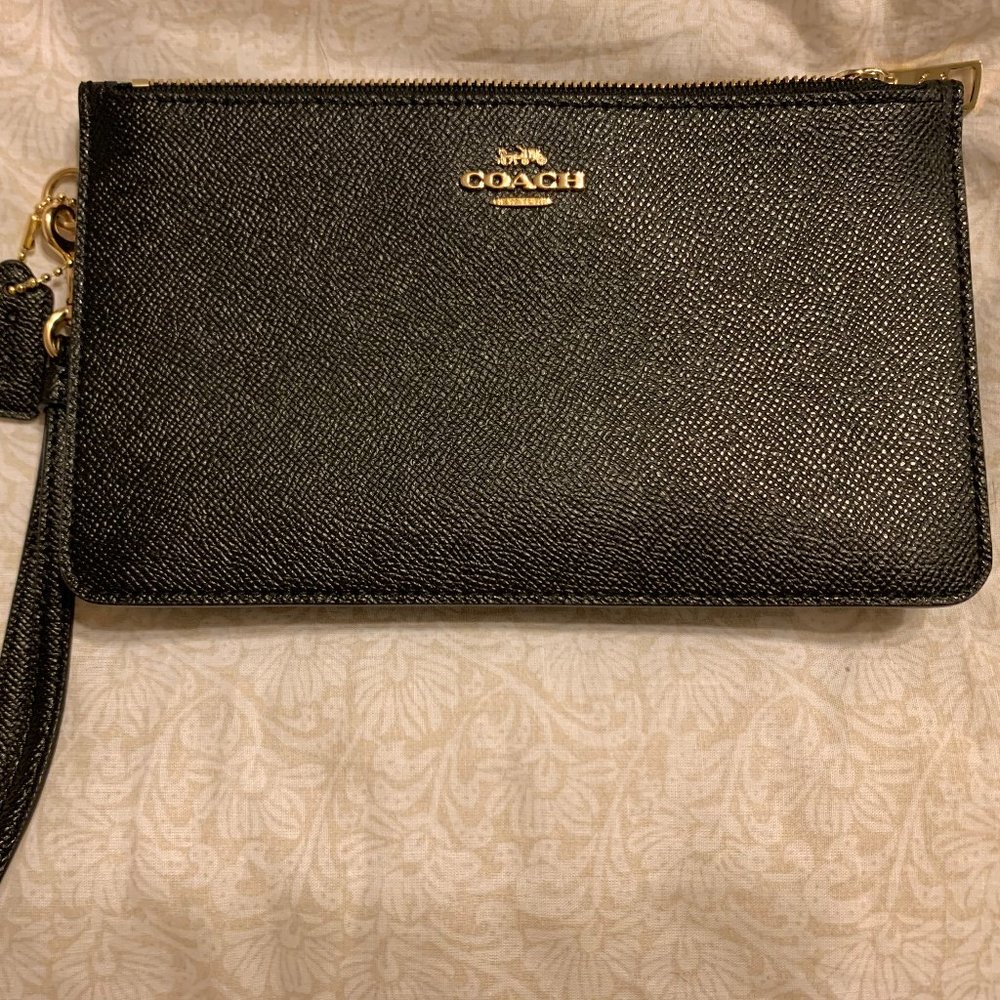 Coach Double Zip Wristlet